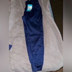 IRG Edge jogger scrub pants. Small Petite. Navy. NWT